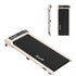 Everfit 3 in 1 Walking Pad Treadmill 12% Incline Under Desk Treadmills for Home Gym 40cmBelt Beige