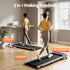Everfit 3 in 1 Walking Pad Treadmill 12% Incline Under Desk Treadmills for Home Gym With 40cm Wide Belt Sliver