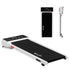 Everfit 3 in 1 Walking Pad Treadmill 20% Auto Incline Under Desk Treadmills for Home Gym With 40cm Wide Belt White