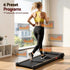 2‑in‑1 Walking Pad Treadmill – Dual‑Sided, Foot Massage, App Control, 2.5HP
