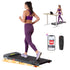 Treadmill Electric Walking Pad with Incline Under Desk Home Gym Grey