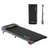 Treadmill Electric Walking Pad with Incline Under Desk Home Gym Grey
