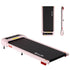 Everfit 3 in 1 Treadmill Electric Walking Pad with Incline Under Desk Home Gym Pink