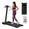 2‑in‑1 Walking Pad Treadmill – Foldable 3.0HP 40cm Belt App Control
