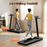 2‑in‑1 Walking Pad Treadmill – Foldable 3.0HP 40cm Belt App Control