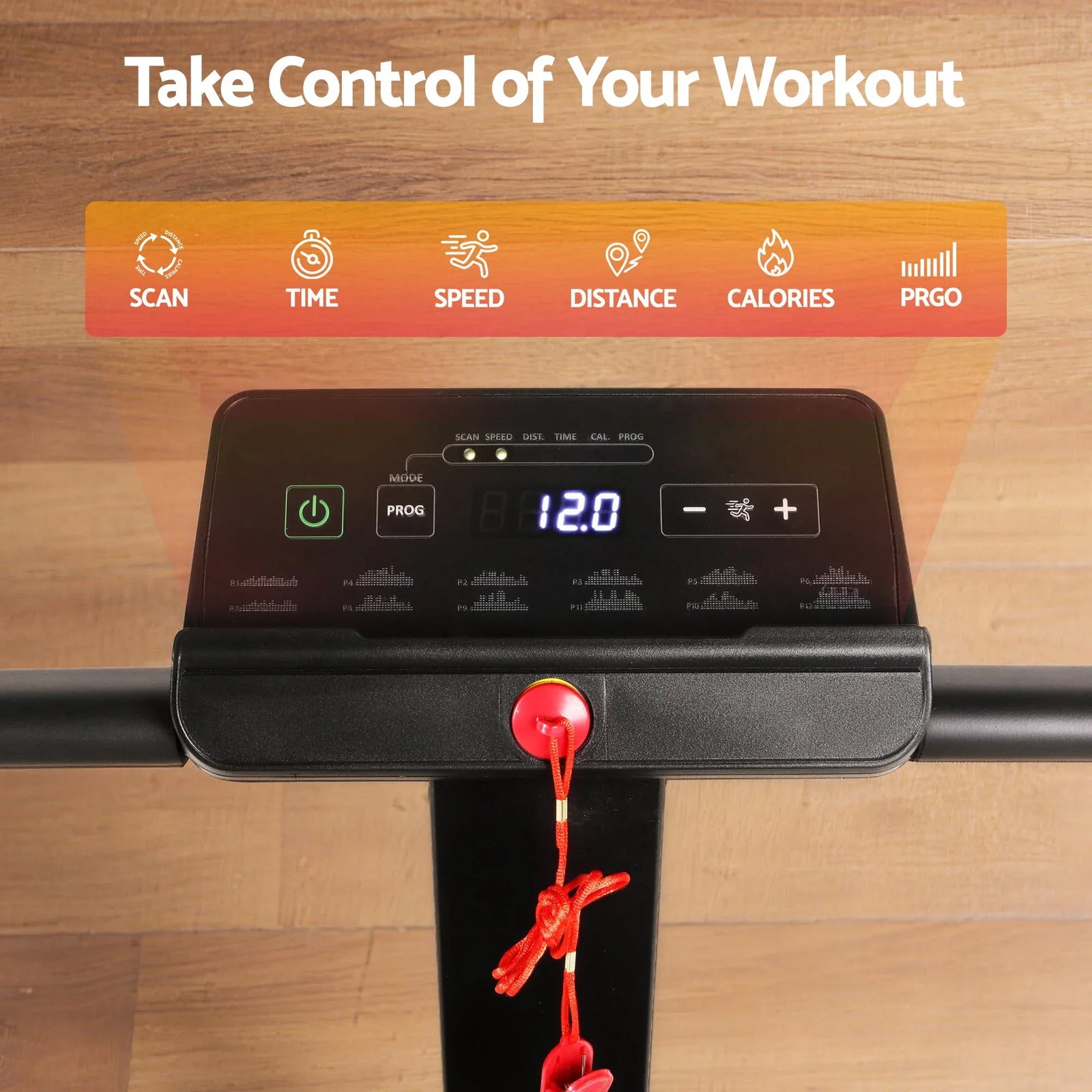 2‑in‑1 Walking Pad Treadmill – Foldable 3.0HP 40cm Belt App Control