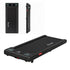 Everfit 5 in 1 Vibration Walking Pad Under Desk Treadmill 10% Incline 400mm Belt Home Gym Black
