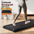 Everfit 5 in 1 Vibration Walking Pad Under Desk Treadmill 10% Incline 400mm Belt Home Gym Black