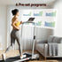 3 in 1 Walking Pad Treadmill 12% Incline Foldable Under Desk Treadmills for Home Gym With 40cm Wide Belt Silver