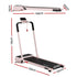 Everfit 3 in 1 Walking Pad Treadmill 20% Auto Incline Under Desk Foldable Treadmills for Home With 40cm Wide Belt Pink