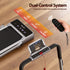 Everfit 3 in 1 Walking Pad Treadmill 20% Auto Incline Under Desk Foldable Treadmills for Home With 40cm Wide Belt Silver