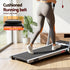 Everfit 3 in 1 Walking Pad Treadmill 20% Auto Incline Under Desk Foldable Treadmills for Home With 40cm Wide Belt Silver