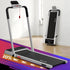 Everfit 3 in 1 Walking Pad Treadmill 20% Auto Incline Under Desk Foldable Treadmills for Home With 40cm Wide Belt Silver