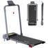 Everfit 3 in 1 Treadmill Electric Walking Pad with Incline Foldable for Home Gym Grey