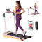 Everfit 3 in 1 Treadmill Electric Walking Pad with Incline Foldable for Home Gym Pink