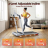 Everfit 3 in1 Treadmill Electric Walking Pad with Incline Foldable for Home Gym Silver