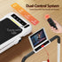Everfit 3 in 1 Treadmill Electric Walking Pad with Incline Foldable for Home Gym White