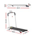 Everfit Treadmill Electric Walking Pad with Incline Foldable for Home Gym White