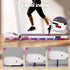 Everfit Treadmill Electric Walking Pad with Incline Foldable for Home Gym White