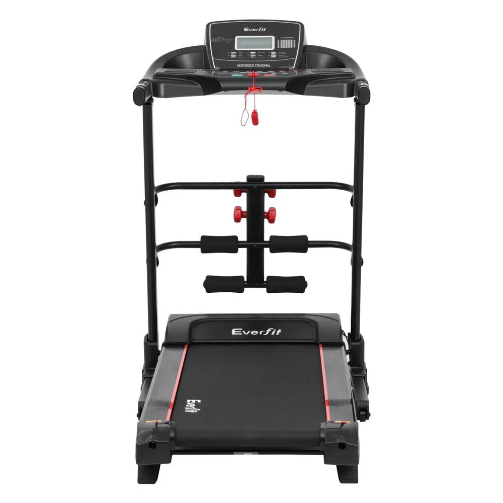 Treadmill Electric Home Gym Fitness Exercise Machine w/ Sit Up Bar 420mm