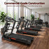 Treadmill with Massager – 5.0HP, 24km/h, 15‑Level Incline, Bluetooth, Black