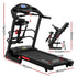 Treadmill with Massager – 5.0HP, 24km/h, 15‑Level Incline, Bluetooth, Black