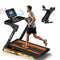 500mm Wide Belt Treadmill 30% Auto Incline Foldable Treadmills for Home with LED Lights