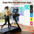 500mm Wide Belt Treadmill 30% Auto Incline Foldable Treadmills for Home with LED Lights