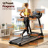 Treadmill Electric Auto Incline Home Gym Fitness Exercise Machine 450mm