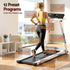 Treadmill Electric Home Gym Fitness Exercise Fully Foldable 450mm White