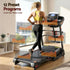 Everfit Folding Electric Treadmill 3.5HP Home Gym Incline 18km/h Black
