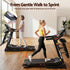 Everfit Folding Electric Treadmill 3.5HP Home Gym Incline 18km/h Black