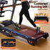 Everfit Folding Electric Treadmill 3.5HP Home Gym Incline 18km/h Black