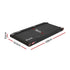 4 in 1 Vibration Walking Pad Treadmill Under Desk Treadmills for Home Gym with App Control 380mm Black