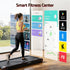 4 in 1 Vibration Walking Pad Treadmill Under Desk Treadmills for Home Gym with App Control 380mm Black