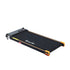 2 Side Walking Pad Treadmill with Massage Function Fitness 380mm Black
