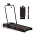 Everfit 3 in 1 Treadmill Electric Walking Pad Auto Incline Foldable for Home Gym Black