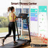 Treadmill Electric Walking Pad Foldable Incline for Home Office Gym Black