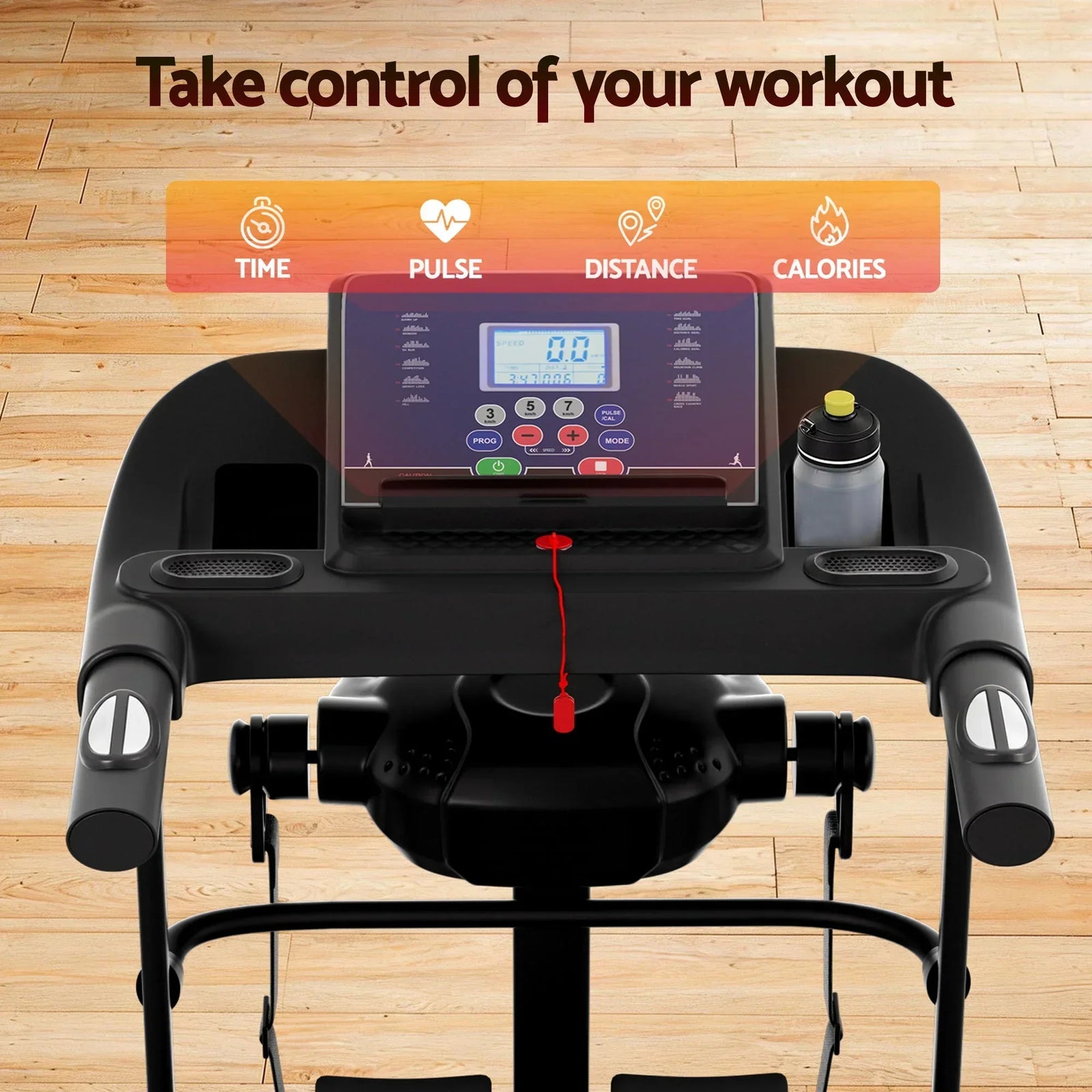 Treadmill Electric Home Gym Fitness Exercise Machine w/ Massager 400mm