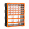 39‑Drawer Storage Cabinet – Small Parts Organizer, Wall‑Mountable, Black