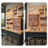 39‑Drawer Storage Cabinet – Small Parts Organizer, Wall‑Mountable, Black