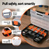 3 Pack Tool Box Organizer with Hardware Storage Box for Small Parts