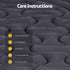 Mattress Topper Pillowtop 3-Zone King Single