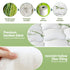 Giselle Mattress Topper 11cm Pillowtop toppers Bamboo Single