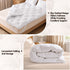 Giselle Double Pillow Top Mattress Topper 1300GSM White Duck Feather For Old Bed Upgrade 5cm Thick