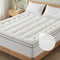 5cm Pillow Top Mattress Topper Coral Fleece Winter Warm King Bed