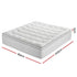 5cm Pillow Top Mattress Topper Coral Fleece Winter Warm King Bed