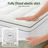 5cm Pillow Top Mattress Topper Coral Fleece Winter Warm King Bed