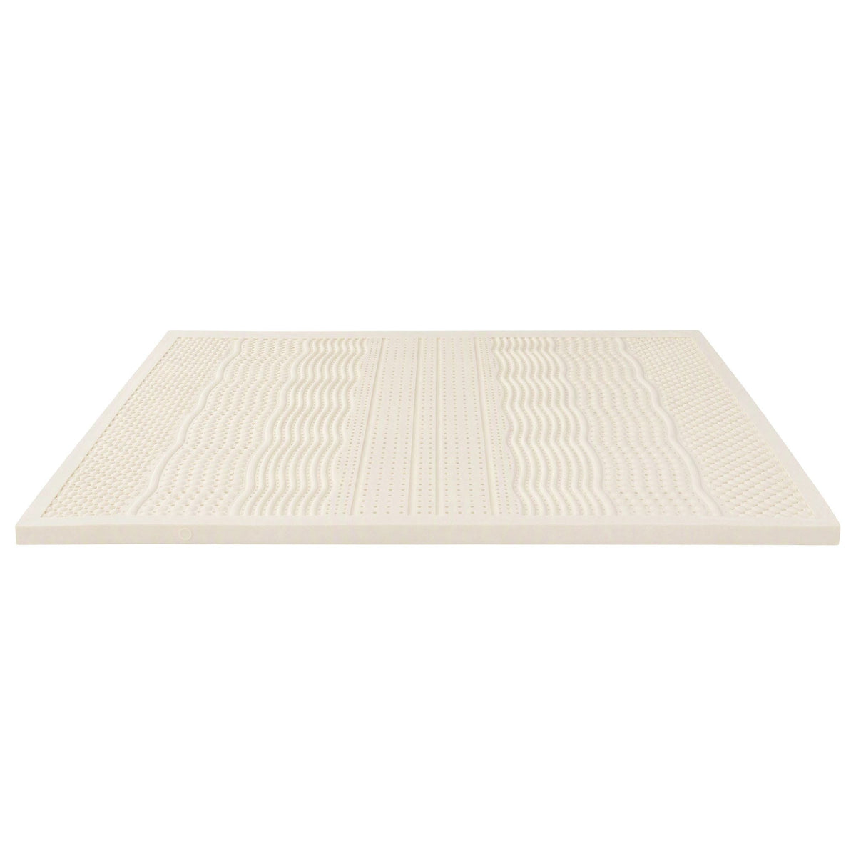 Giselle Bedding King Latex Mattress Topper 5cm 7 Zone 100% Natural Latex White