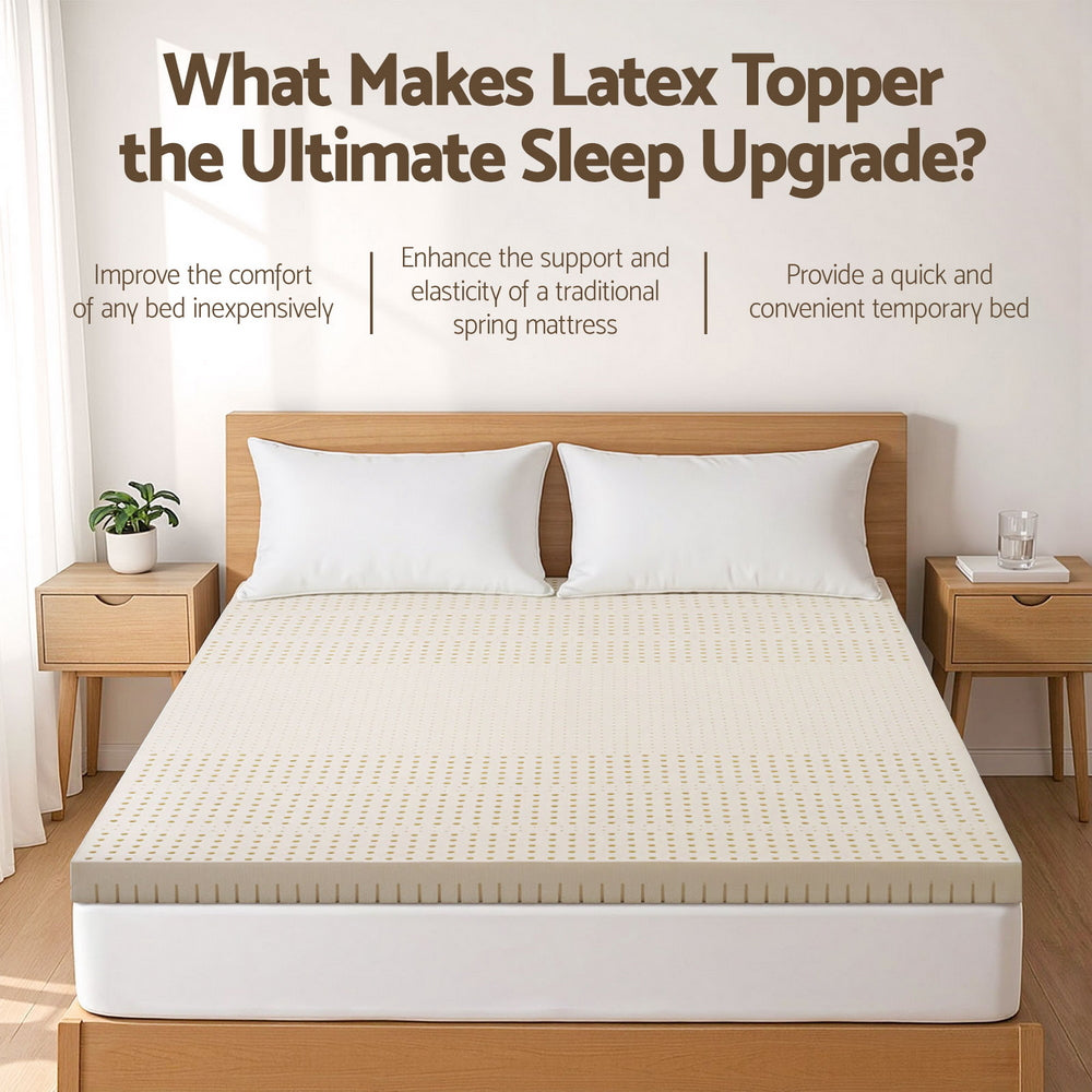 Latex Mattress Topper 7.5cm Doule